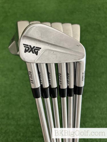 PXG 0211 ST Forged Iron Set 4-W / True Temper Elevate Tour 120 Extra Stiff