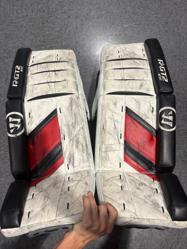 31+1" Intermediate Warrior Ritual GT2 Goalie Leg Pads (Used)