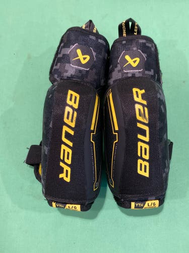 Youth Large Bauer Supreme Mach Elbow Pads (Used)