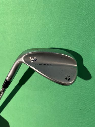 TaylorMade Milled Grind 3 Wedge Right Handed Regular Flex 58 Degree Steel Shaft (Used)