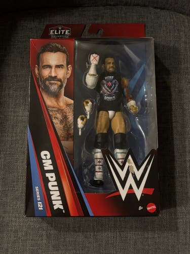 CM Punk WWE Action Figure Elite Collection Series 121 New in Box