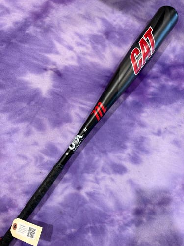 2021 Marucci CAT Alloy Bat USABat Certified (-11) Alloy 20 oz 31" (Used)