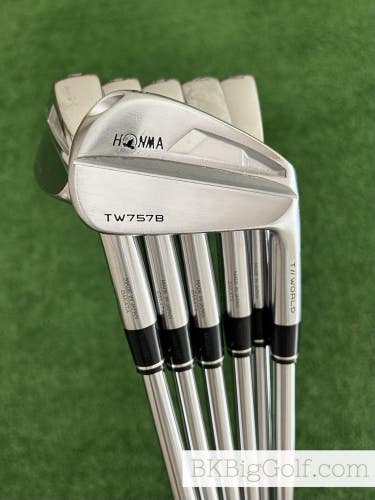 Honma T World TW757B Forged Iron Set 5-P / Dynamic Gold S200 Stiff