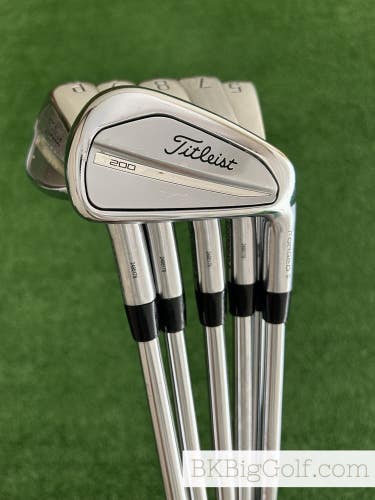 Titleist T200 23 Forged Iron Set 5-P / KBS Tour Lite Stiff +1.5