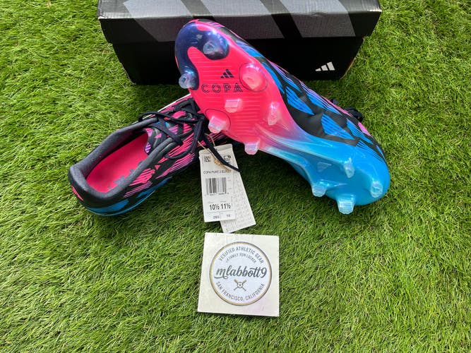 Adidas Copa Pure 2 Elite FG Cleats (IG8711) - Players Pack - Size 10.5 - New (DS)