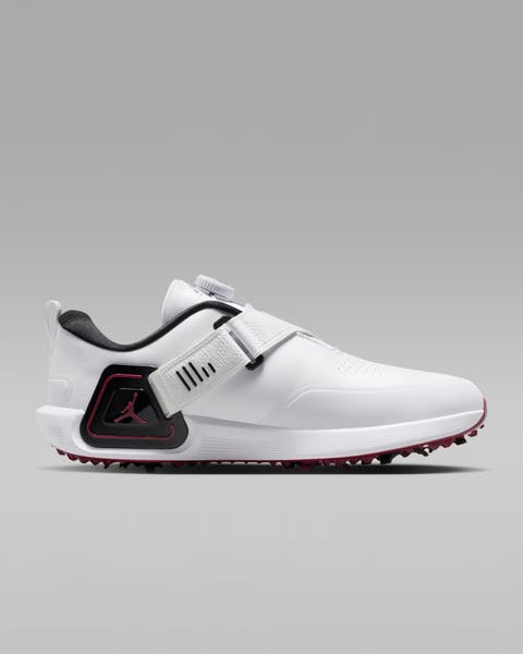 Nike Air Jordan Rev Golf Shoes White Black Team Red FV6338-104 Nike Golf Air Jordan Rev Shoes - White/Black/Team Red 104  main image 3