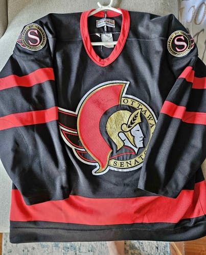 Vintage 1992 Ottawa Senators Inaugural Season Jersey Size 52 CCM Authentic