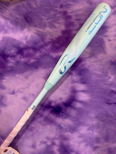 2026 Rawlings Icon Composite Bat BBCOR Certified (-3) Composite 30 oz 33" (Used)