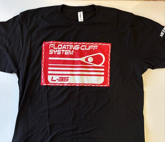 Vintage L35 Lacrosse Shirt Black (Medium)