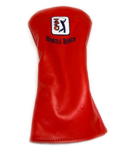 NEW TPC Myrtle Beach Driver Headcover Red