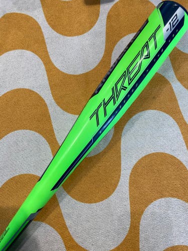 2019 Rawlings Threat Composite Bat USABat Certified (-12) Composite 18 oz 30" (Used)