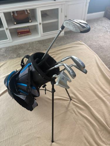 Junior Tour Edge Hot Launch Right Handed Clubs (Full Set) 5 Pieces (Used)