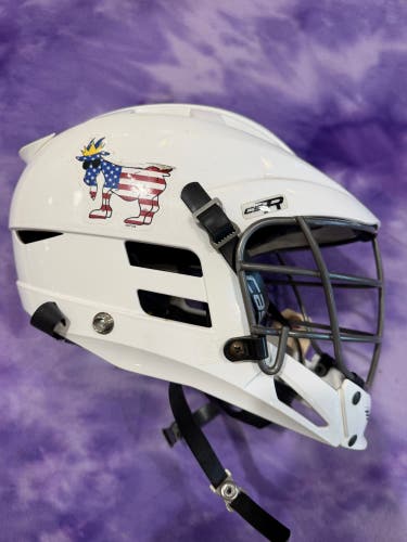 White Youth Cascade CS-R Youth Helmet (Used)