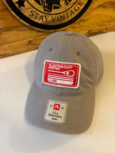 L 35 Lacrosse Gray Dad Hat