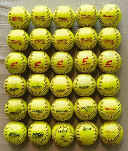 Softball 30 pack 12" (Used)