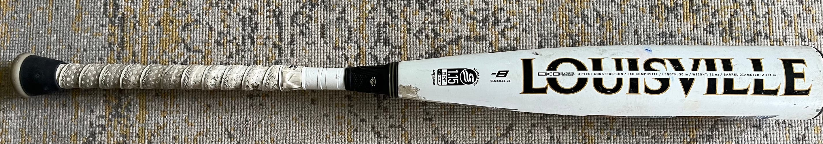 2024 Louisville Slugger Meta Composite USSSA Certified Bat (-8) 22 oz 30" (Used)