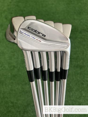 Cobra King Forged Tec One Length 23 Iron Set 5-G / KBS $-Taper Lite Regular