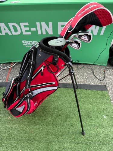 Junior PowerBilt Golf Club Set Left Hand | 5 Clubs