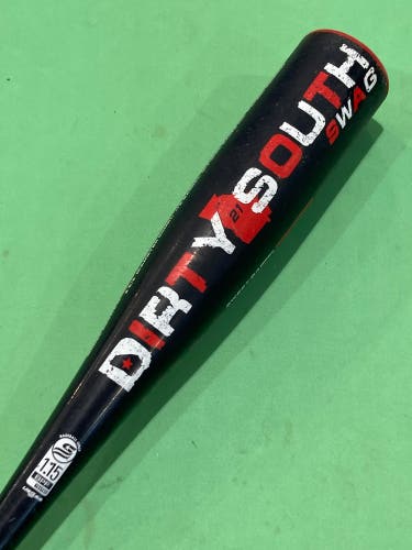 Used USSSA Certified 2018 Dirty South Swag Bat 27" (-12)