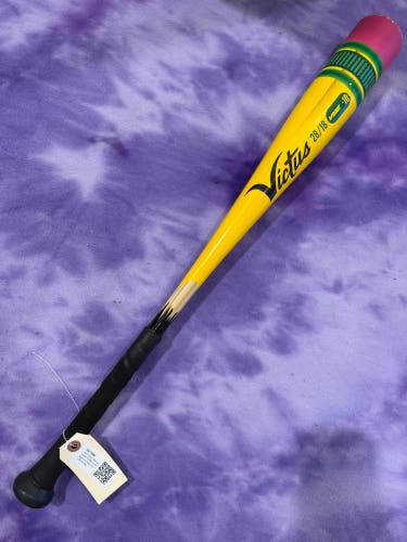 2024 Victus Vibe Alloy Bat USABat Certified (-10) Alloy 18 oz 28" (Used)