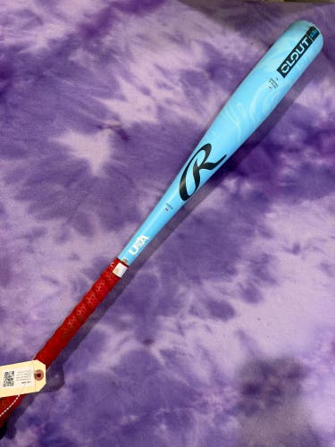 2025 Rawlings Clout AI Alloy Bat USABat Certified (-10) Alloy 20 oz 30" (Used)