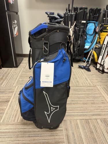 Mizuno Golf LW-C Cart Bag BLUE/BLACK 7-Way Top