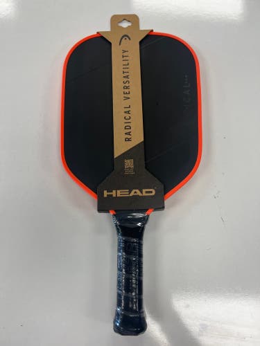 Black HEAD Radical Tour Raw Pickleball Paddle (Used)