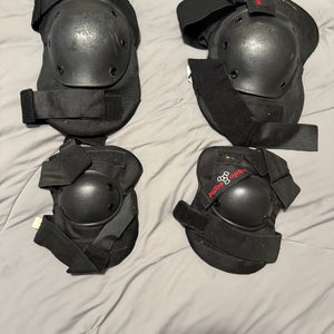 Triple Eight Knee & Elbow Guard Medium/Large Pads (Used)