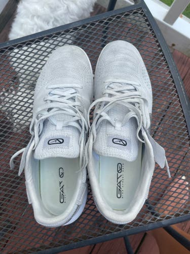 Silver Men's Size M 9.0 (W 10.0) Nike StreetGato Indoor Cleats (Used)