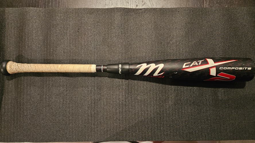 2025 Marucci CATX2 Composite USSSA Certified Bat (-10) 19 oz 28" (Used)