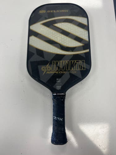 Gray Selkirk Amped Invikta Pickleball Paddle (Used)
