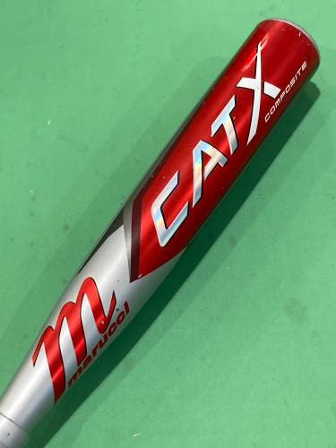 2023 Marucci CAT X Composite Bat USSSA Certified (-10) Composite 21 oz 31" (Used)