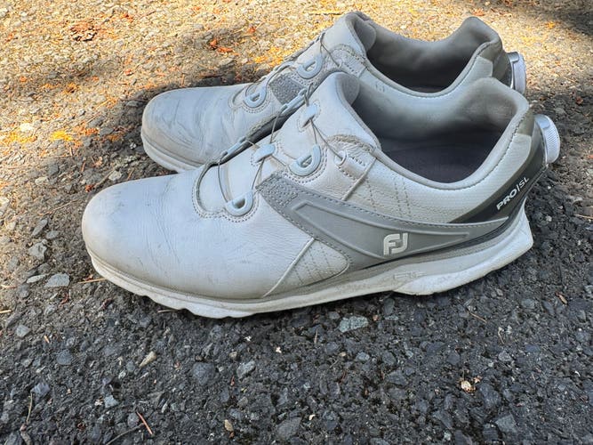 Men's Size M 8.5 (W 9.5) Footjoy Pro SL Golf Shoes (Used)