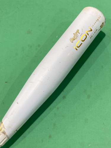 2024 Rawlings Icon Composite Bat USSSA Certified (-10) Composite 19 oz 29" (Used)