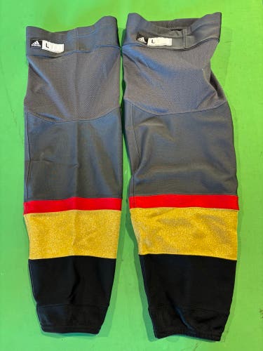 Gray Senior Large Adidas Socks | Vegas Golden Knights Pro Stock