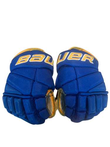 Used Bauer GOLDRUSH Junior Gloves Royal Blue 11" 11698-S000254568