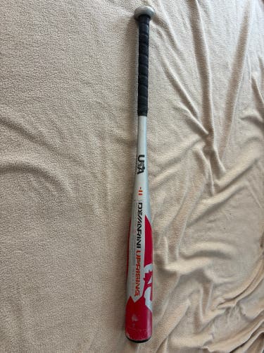 2019 DeMarini Uprising Alloy USABat Certified Bat (-11) 19 oz 30" (Used)