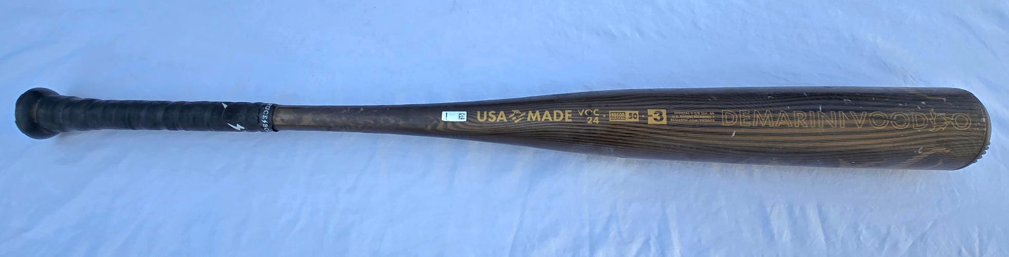 2024 DeMarini Voodoo One Alloy BBCOR Certified Bat (-3) 28 oz 31" (Used)