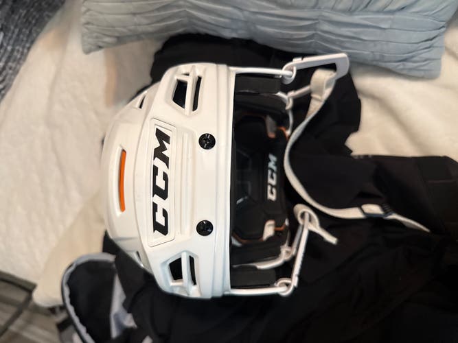 Small CCM Tacks 710 Helmet Pro Stock (Used)