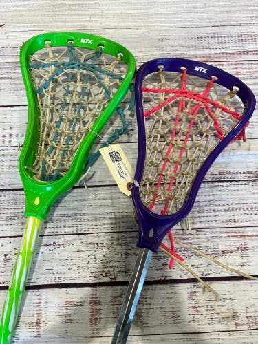 STX Lilly Girls Lacrosse Stick - 2 Pack (Used)