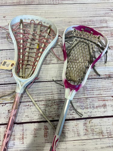 Brine/STX Girls Lacrosse Stick 2 Pack (Used)