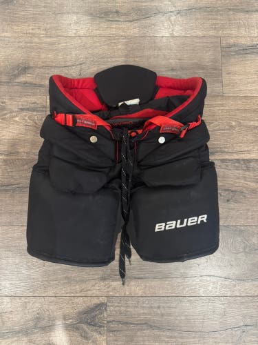 Junior Large Bauer Vapor X2.9 Hockey Goalie Pants (Used)