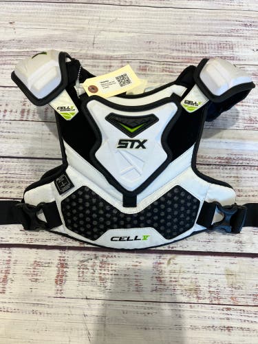 Medium Youth STX Cell V Shoulder Pads (Used)