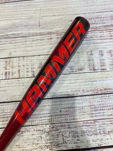Red 2024 Easton Hammer Bat (-7) Alloy 25 oz 32" (Used)