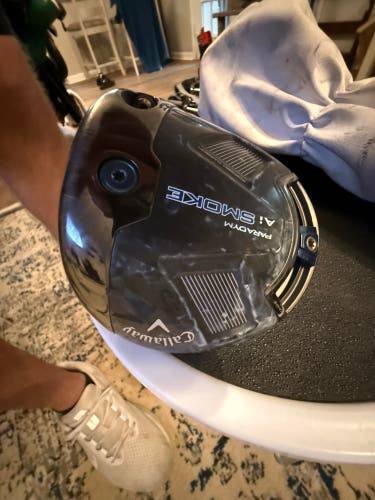 (Used) Callaway Paradym AI Smoke Max Driver Stiff flex