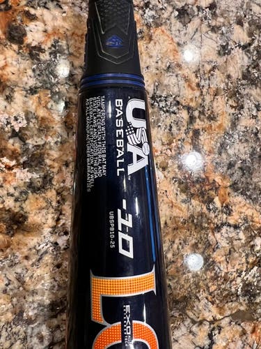 2025 Louisville Slugger Select PWR Hybrid USABat Certified Bat (-10) 21 oz 31" (Used)