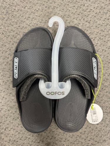 Bauer Oofos Size M 11.0 (W 12.0) Adult Slides (New)