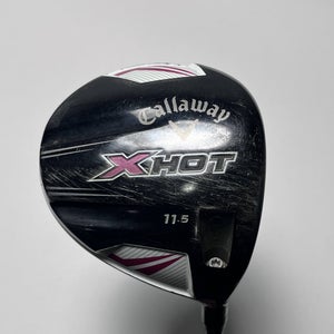 Callaway X Hot Womens 2013 Driver 11.5* Project X PXv Ladies Graphite Womens RH