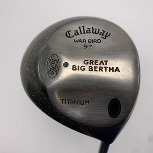 Callaway Big Bertha Warbird Driver 9* BB UL Stiff Graphite Mens RH
