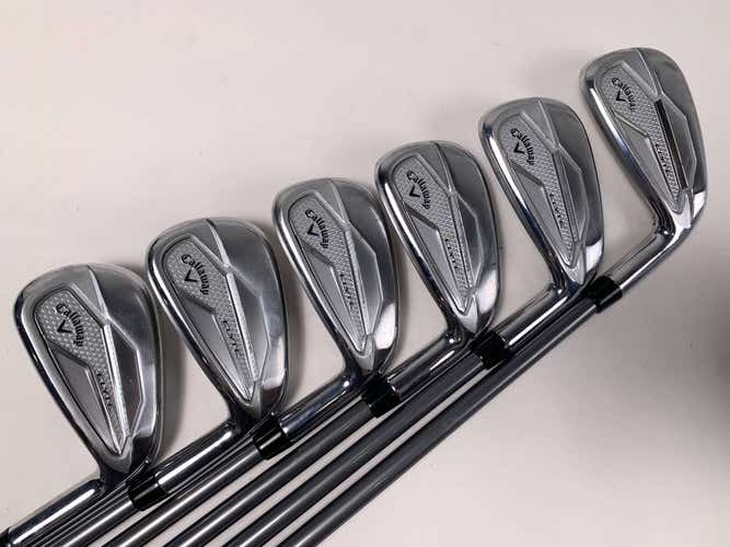 Callaway Elyte Iron Set 5-PW Project X Denali Blue 6.0 75g Stiff RH